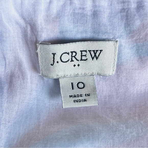 J. Crew Multicolor Tropical Leaf Print Maxi Dress with Back Tie and Pockets - Picture 7 of 9